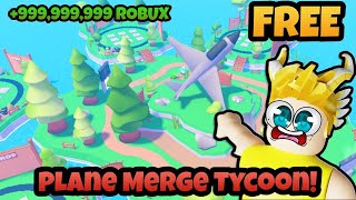⭐(FREE) PLANE MERGE TYCOON! ROBLOX ⭐ screenshot 3