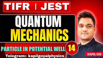 Quantum mechanics -14 | TIFR msc physics | TIFR entrance exam | Jest physics exam | msc entrance