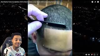 Reacting To BARBERS AMAZING HAIRCUTS TRANSFORMATION Comp 2023 #3!