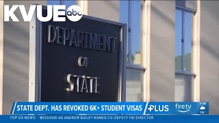 More than 6,000 student visas have been revoked in 2025, officials say