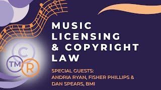 Copyright & Music Licensing May 2023