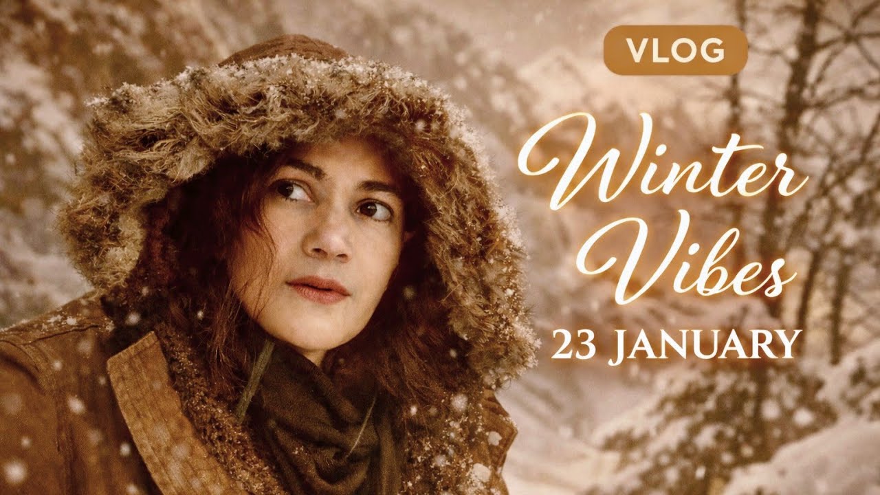 Magical Winter Snowfall ❄️ | Cozy Vlog | Winter Vibes