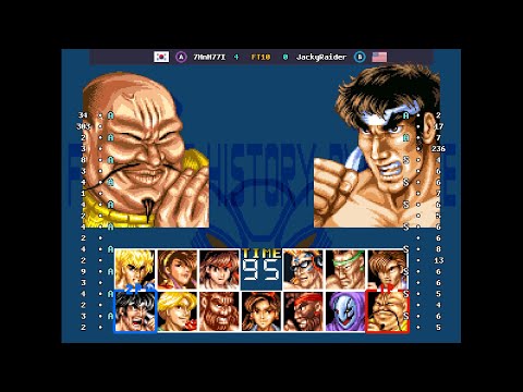 Karnov's Revenge - 🇰🇷 7HnH77I(A) vs 🇺🇸 JackyRaider(B) | Fightcade (2022-11-12 23:21 UTC)