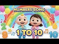 Numbers Song 1–10 😊 | Count, Sing &amp; Learn | Fun Kids Song