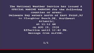 DASDEC-II Live Stream - LIVE EAS (Emergency Alert System) Alerts