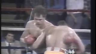 Boxing - 1985 - Dick Enberg Interviews Tex Cobb + Last 2 Rounds Of Cobb Vs Gregory Heavyweight Fight