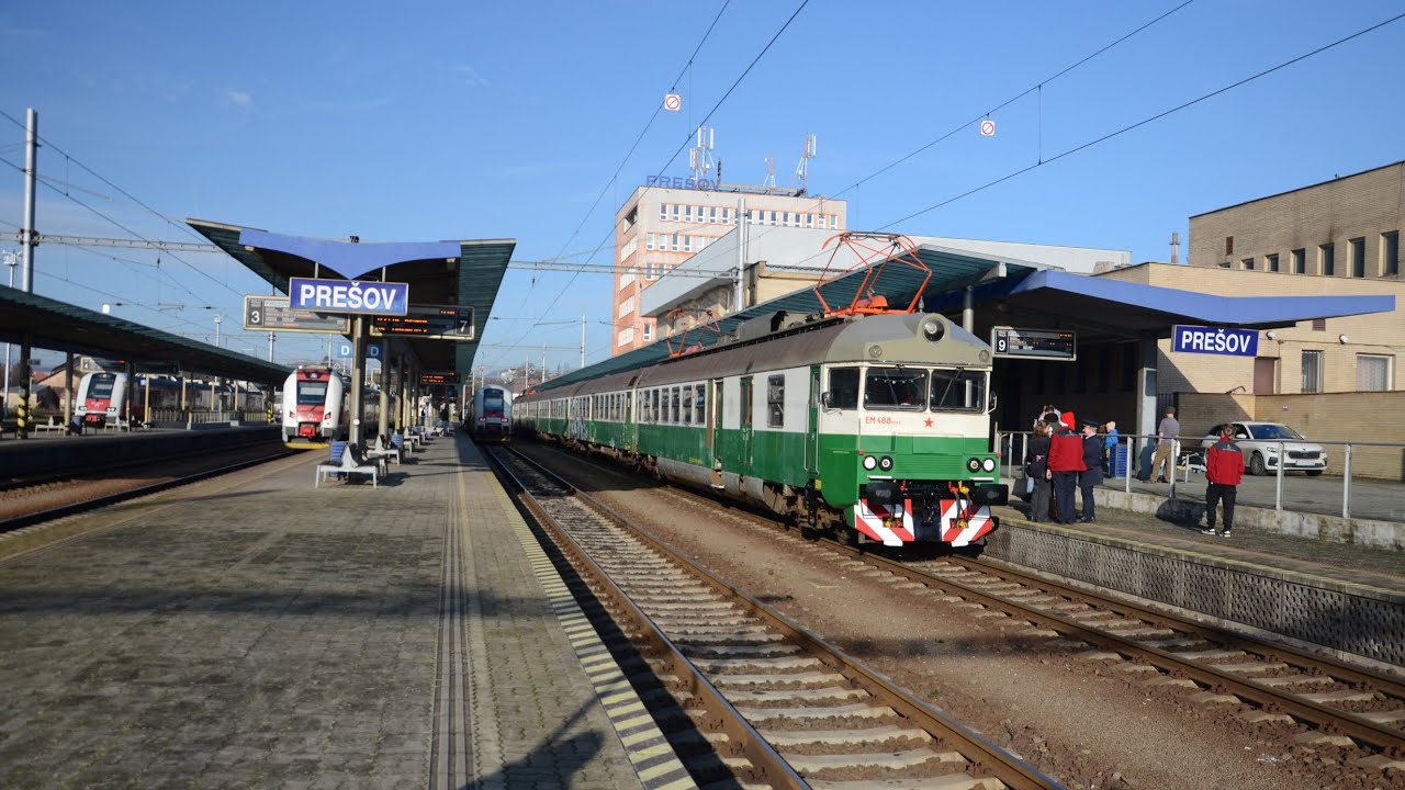 Mikulášska jazda s Pantografom. Prešov - Lipany... 6.12.2025