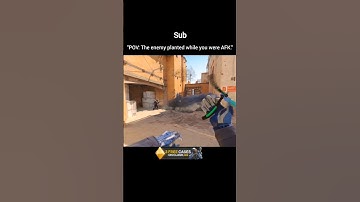 "POV: The enemy planted while you were AFK." 😤💯 #shorts #cs2 #counterstrike2 #youtubeshorts #csgo