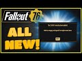 New Build Menu Tested - Fallout 76