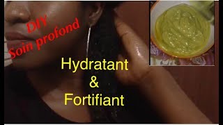 DIY Soin Profond hydratant et nourissant pour cheveux crépus
