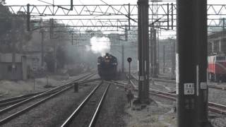 20131109   CK124蒸汽機車+TPK苗栗進站