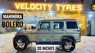 Mahindra Bolero With 20 Inches Alloys Wheels | Modified Mahindra Bolero| Bolero Alloys In Punjabi