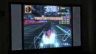 F-Zero AX - How to Race against a Staff Ghost