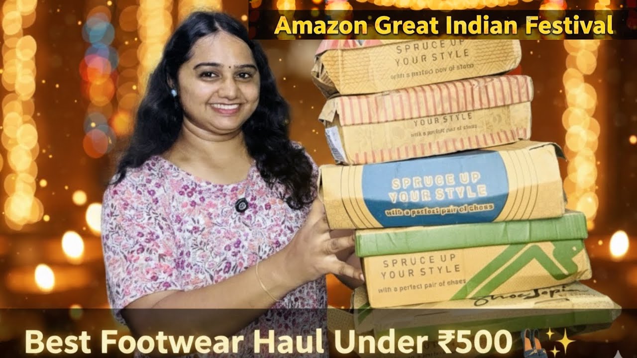 Amazon Great Indian Festival Footwear Steals✅Pocket-Friendly Footwear