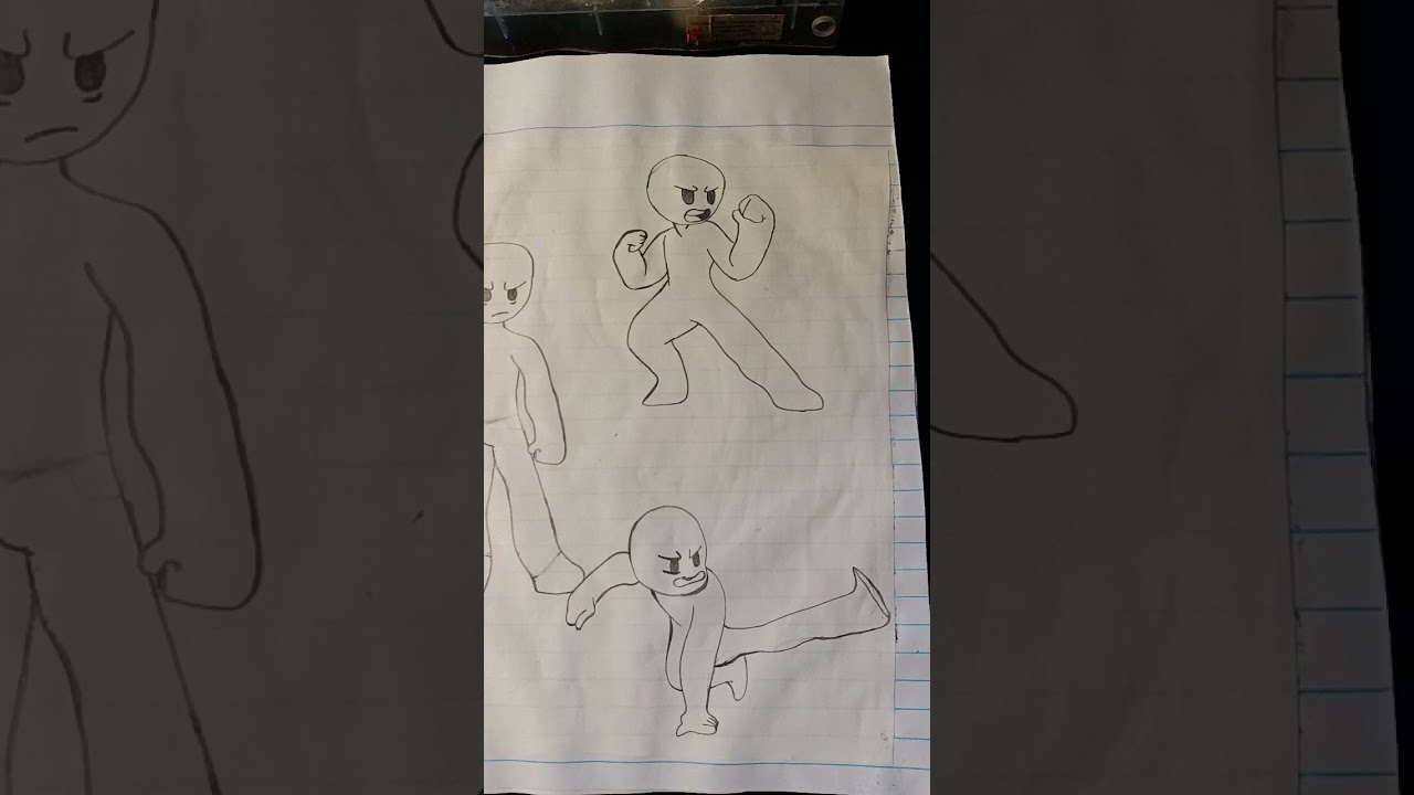 How To Draw A Anime Character Artwork - Step By Step part 1