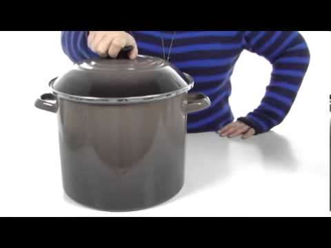 Le Creuset 10-qt Enamel on Steel Stockpot on QVC 