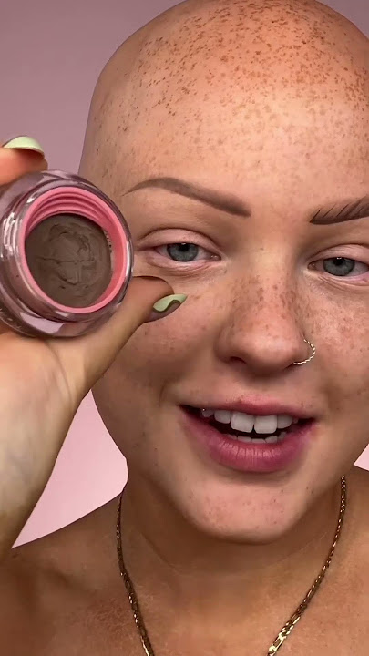 Bald girl BROWS!!!