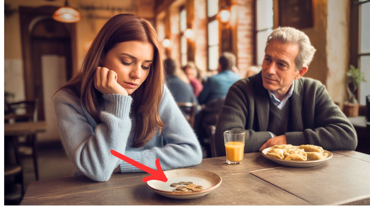 Dziewczyna miała tylko 10 zł na posiłek, a życzliwy wdowiec obok zrobił coś, co odmieniło jej życie.