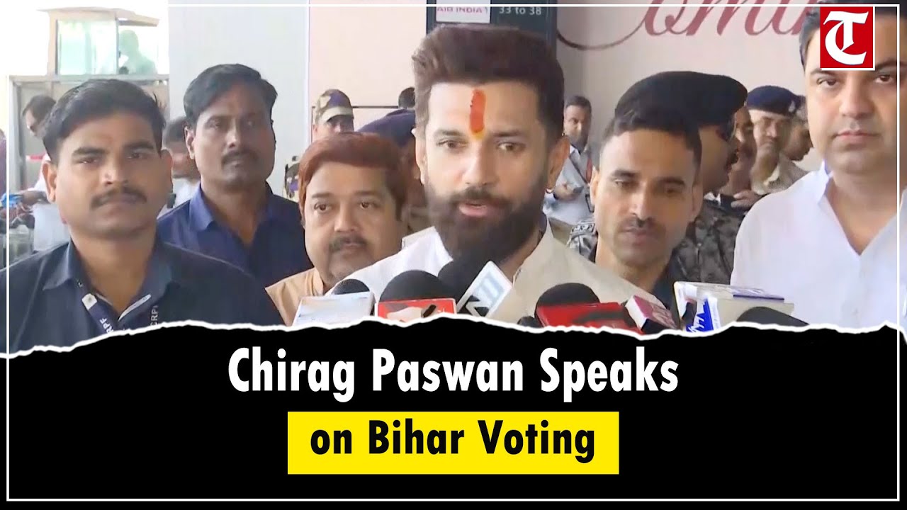 Chirag Paswan on Bihar Elections 2025 | NDA’s Prospects & Voter Enthusiasm in Phase 1 Polls