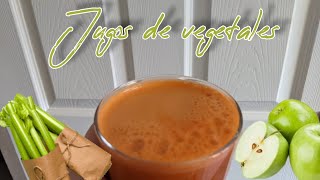 Jugos de vegetales mejora la salud , piel radiante, dormir mejor, mas energia ,bajar de peso. 🍏🥕🥕