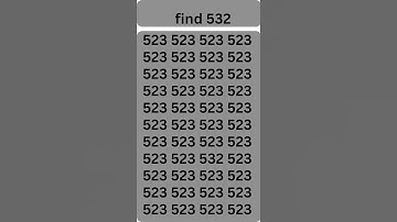 find 5 32 only super genius can detect..#shortsfeed #shortsviral #kids#phonk#music #maths