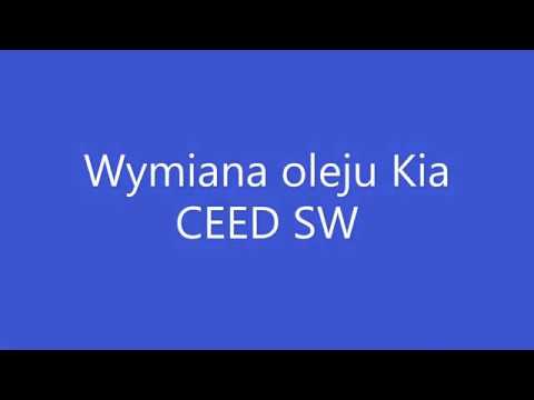 Kia Ceed Sw 1.6 Crdi Wymiana Oleju - Youtube