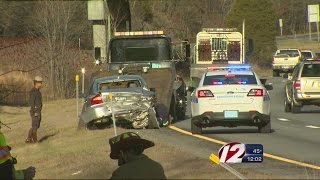 Two reported crashes on I-295