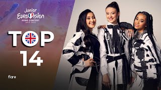 Junior Eurovision 2023 - My Top 14 (NEW 🇬🇧)
