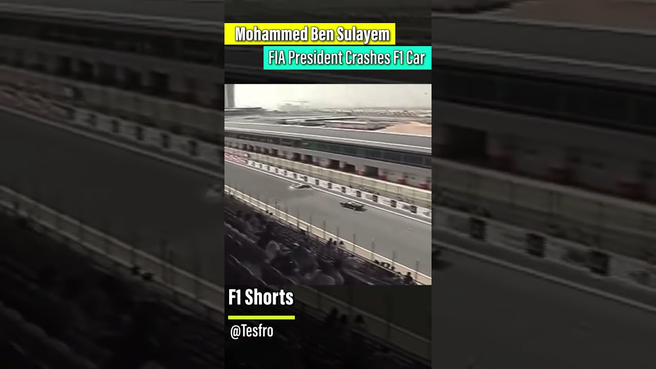 FIA President Crashes F1 Car