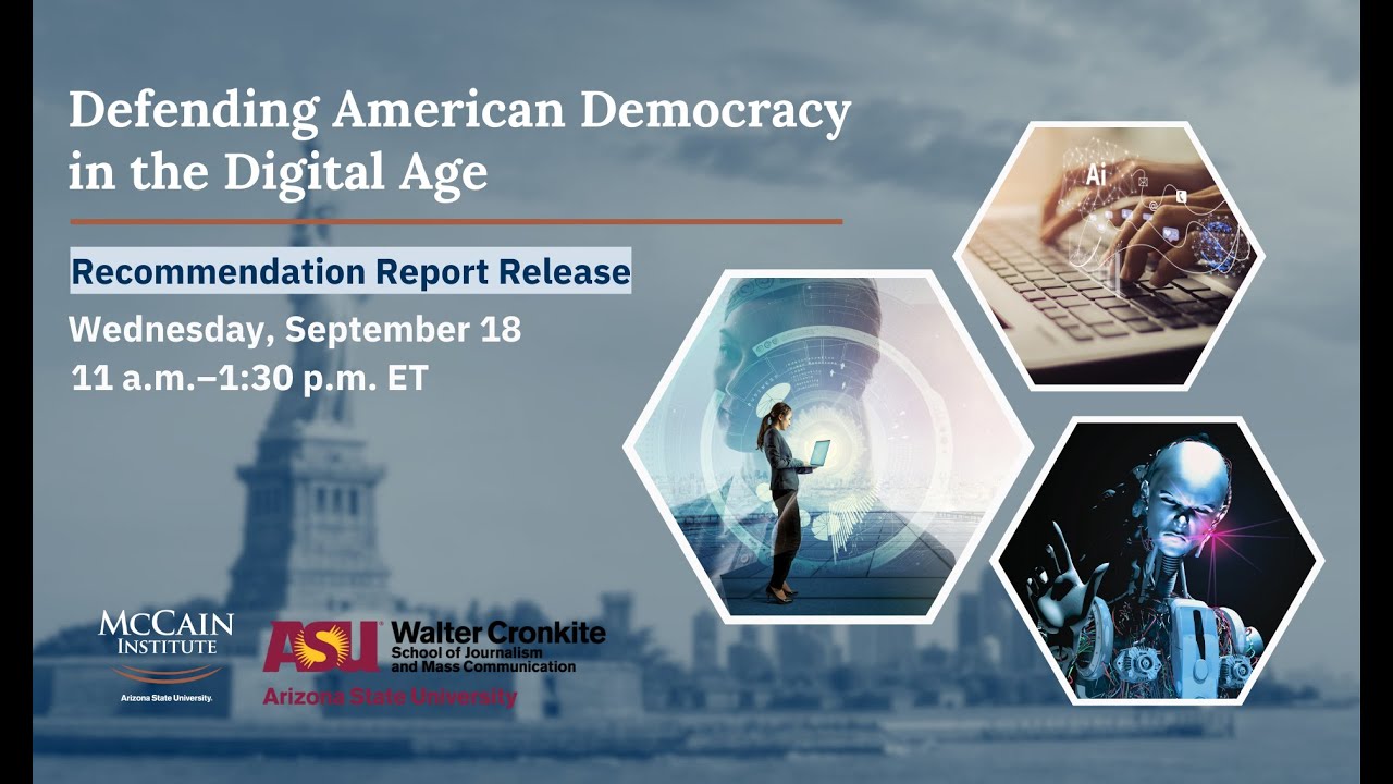 Report Release: Defending American Democracy in the Digital Age - YouTube