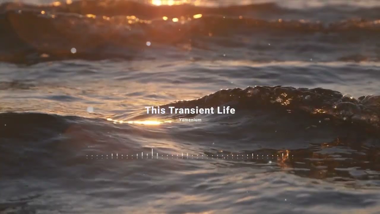 🎧 Yamenium - This Transient Life 🎵🎶 (Ocean Waves Visualizer)