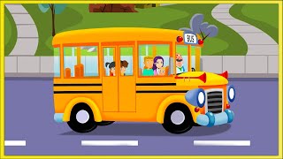 Wheels On The Bus | Nursery Rhyme