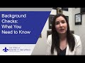 What You Must Know About Background Checks