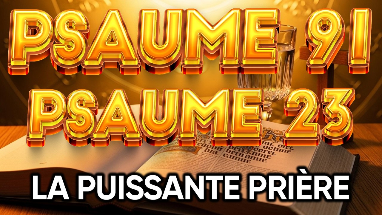 PRIÈRES POUR LE 05 MARS PSAUME 91 ET PSAUME 23   DEUX DES PRIÈRES LES PLUS PUISSANTES DE LA BIBLE 🙏