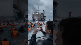 Captures Ferry Sinking LIVE on Camera 😨