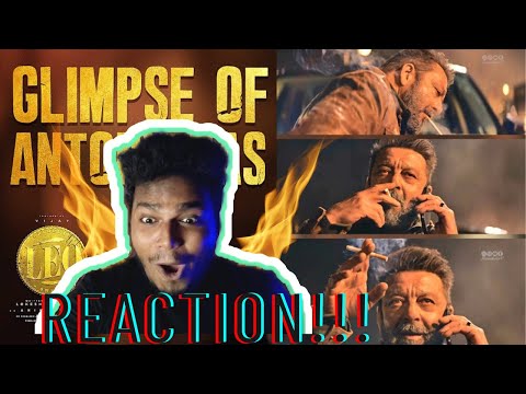 LEO - Glimpse of Antony Das | Reaction| Thalapathy Vijay | Lokesh Kanagaraj | Anirudh Ravichander