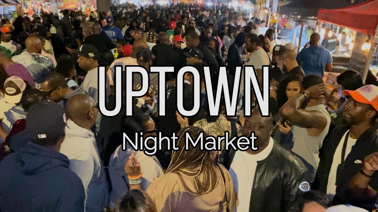 The Uptown Night Market - Harlem New York - YouTube