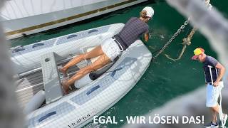 Ep. 63 – Anchor windlass finally here! Harald gets injured and the anchor chain looks like a muss...