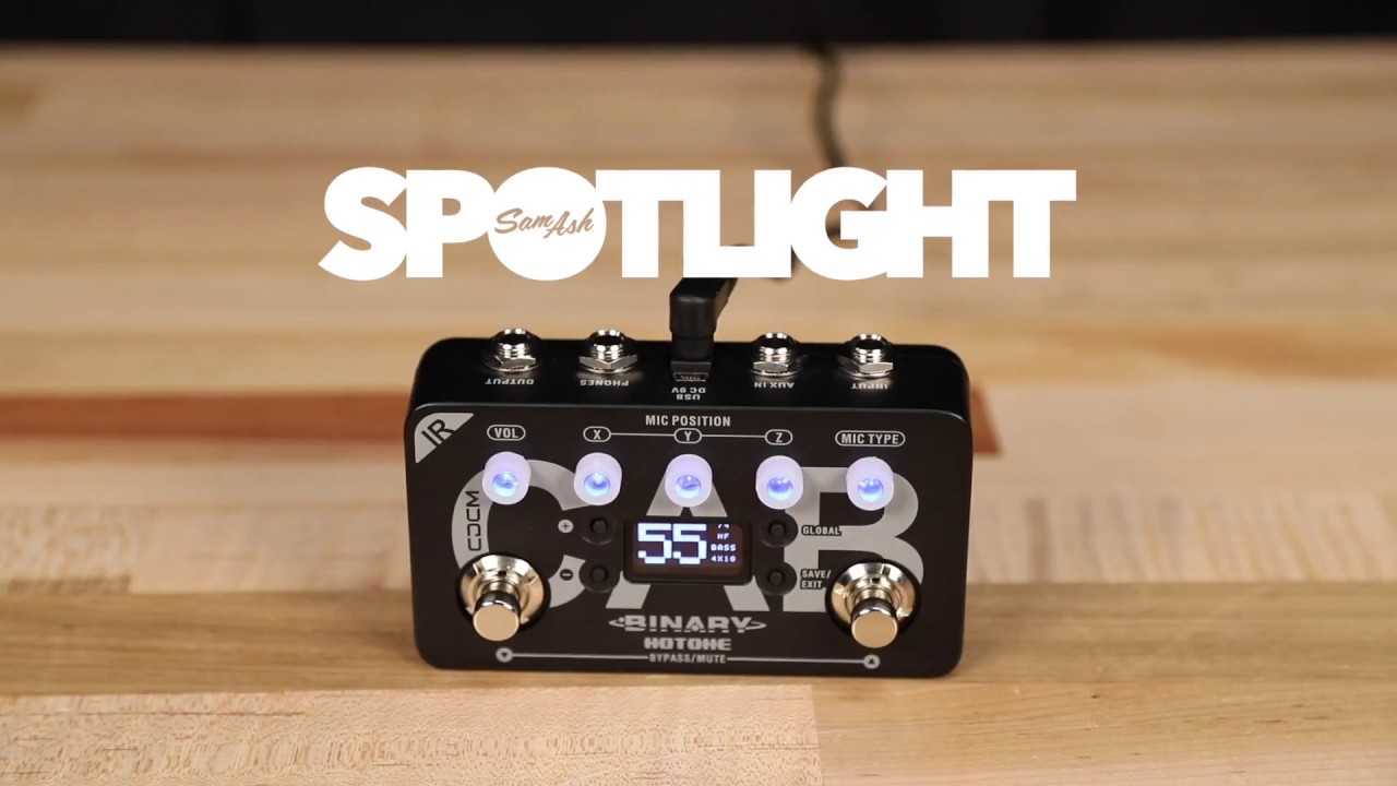 Hotone Binary CAB Pedal | Quicklook - YouTube