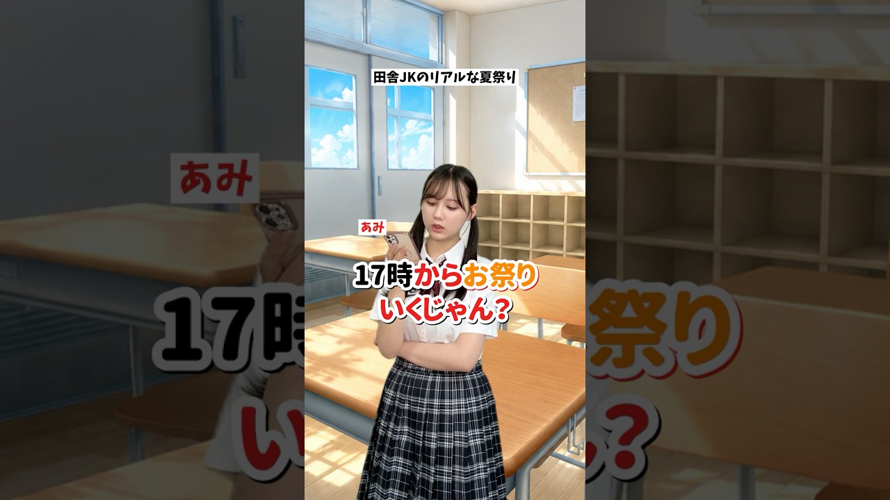 私もド田舎出身だけど田舎JKの夏休みってこんな感じだよねww🤣🤣