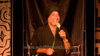 Indian singer Sarbjit Singh Chadha sings Japanese enka song
