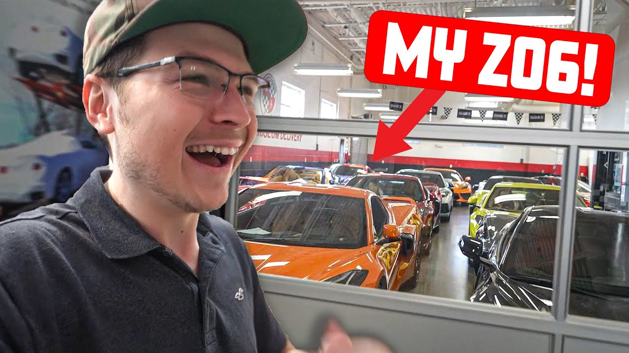 22 YEAR OLD FLIES TO CORVETTE ASSEMBLY PLANT TO TAKE DELIVERY OF NEW C8 Z06!