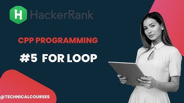 #5 For Loop Hackerrank C++ Solution | Cplusplus Programming Answer