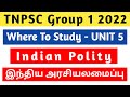 Where to study indian polity for tnpsc group 1  tnpsc group 1 polity syllabus  learn tnpsc kalvi