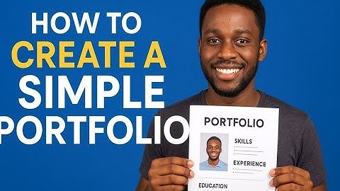 How to Build a Professional Portfolio with Canva | (Dec 2025)