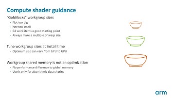 Arm Mali GPU Training Series Ep 2.6 : Shaders best practices