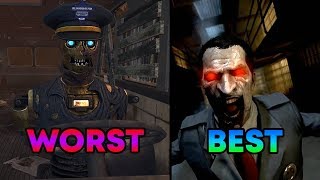 ALL BO2 ZOMBIES MAPS RANKED FROM WORST TO BEST! - Call of Duty Zombies