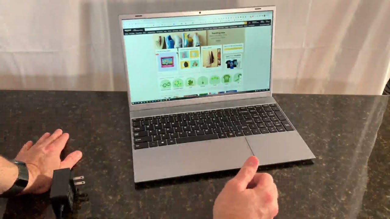 15 6 inch Laptop IPS Display Intel 64 bit Quad Core Celeron J4115