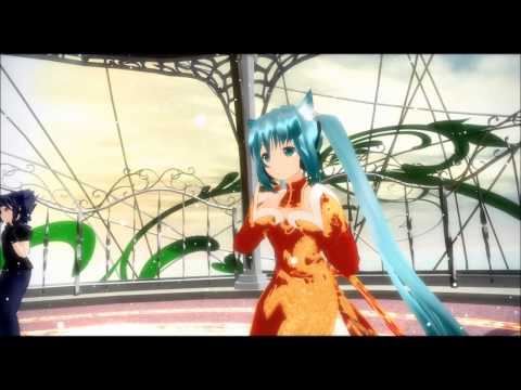 【MMD】雷空＆Mac音ナナ＆ミク ﾐﾆﾁｬｲﾅ de shake it! 【720p】
