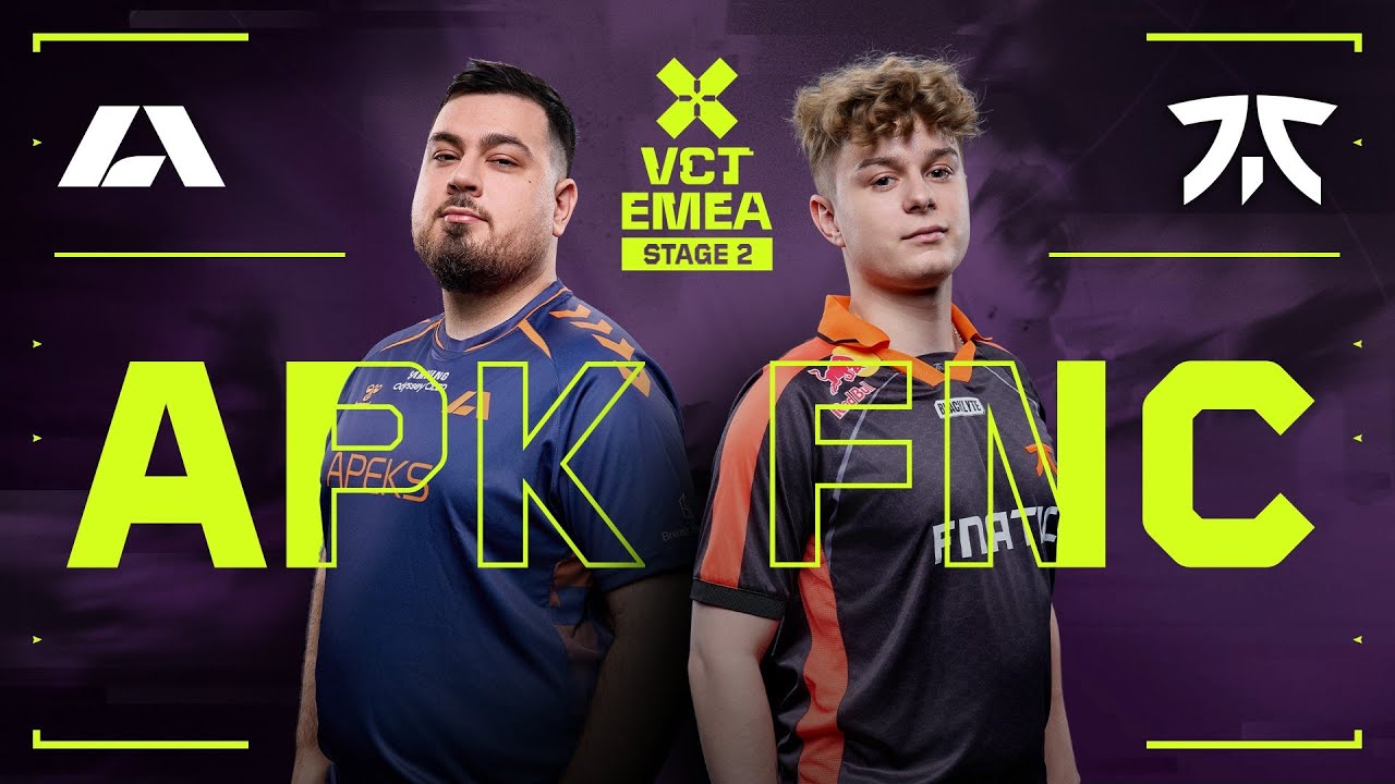 APK vs. FNC - VCT EMEA 2025 Stage 2 - W5 D1 - Map 1